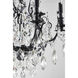 Canada LED 25.9 inch Matte Black Chandelier Ceiling Light